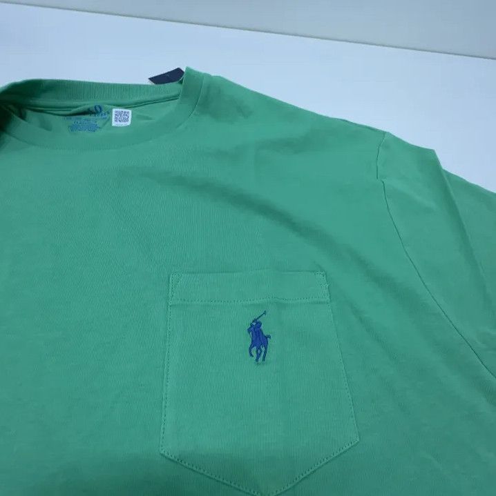 Polo Ralph Lauren Polo Ralph Lauren Solid Short-Sleeve T-Shirt Size US XXL / EU 58 / 5 - 7 Thumbnail