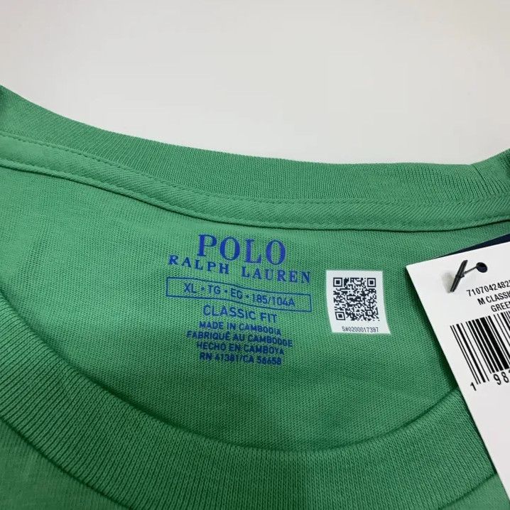 Polo Ralph Lauren Polo Ralph Lauren Solid Short-Sleeve T-Shirt Size US XL / EU 56 / 4 - 6 Thumbnail
