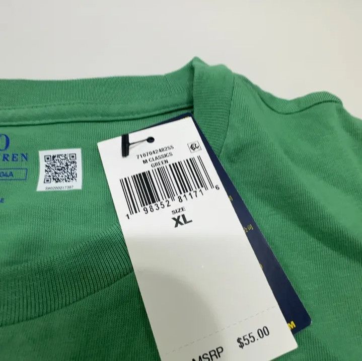 Polo Ralph Lauren Polo Ralph Lauren Solid Short-Sleeve T-Shirt Size US XL / EU 56 / 4 - 5 Thumbnail