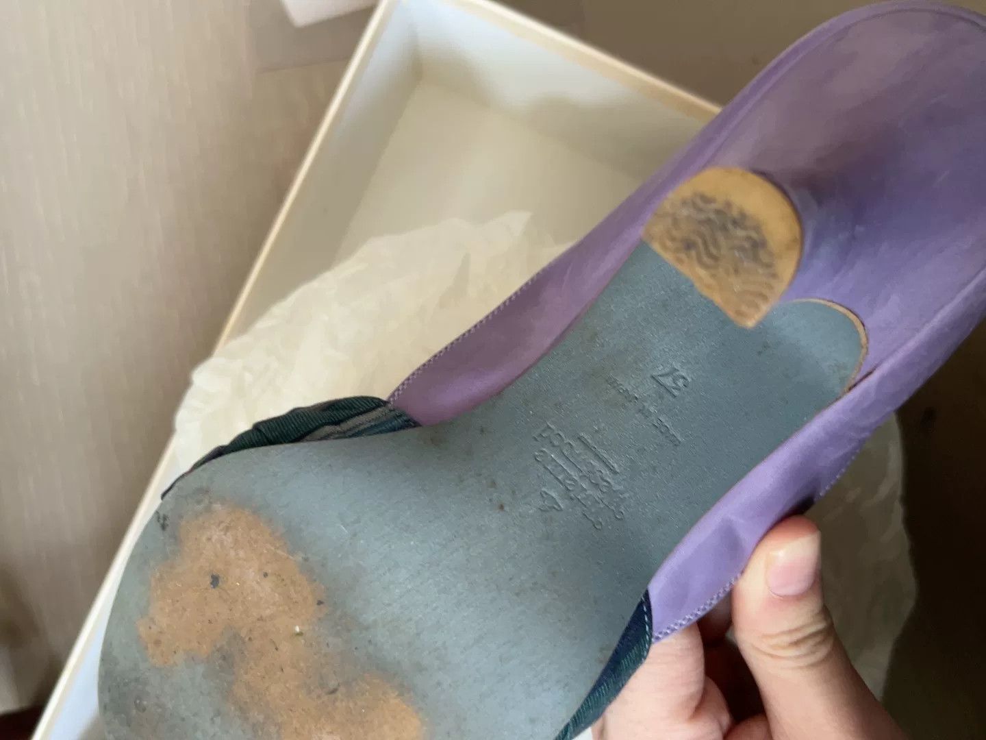 Vivienne Westwood Vivienne Westwood Checkered Strappy Lavender Heels Size US 6 / IT 36 - 8 Thumbnail