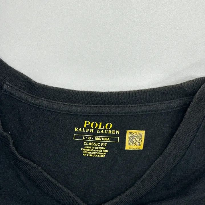 Polo Ralph Lauren Polo Ralph Lauren SS22 Men's Solid Crew Neck T-Shirt Size US L / EU 52-54 / 3 - 3 Thumbnail