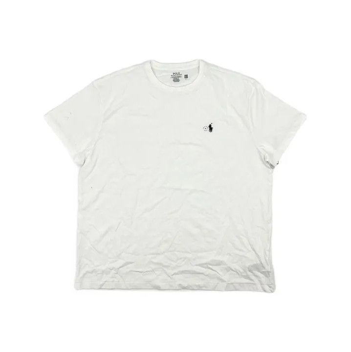 Polo Ralph Lauren Polo Ralph Lauren Logo Embroidered Solid Crew Neck Short Sleeve T-Shirt Size US XL / EU 56 / 4 - 2 Thumbnail
