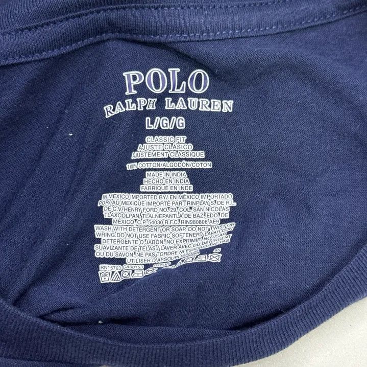Polo Ralph Lauren Polo Ralph Lauren Men's 3-Pack Solid Crew Neck Tees Size US L / EU 52-54 / 3 - 6 Thumbnail