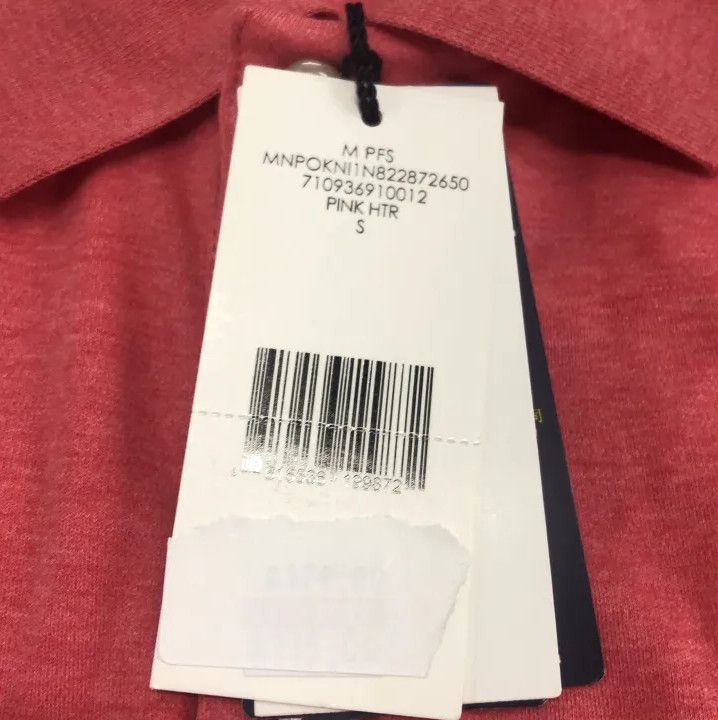 Polo Ralph Lauren Polo Ralph Lauren Men's Pink Casual Polo Shirt Size US S / EU 44-46 / 1 - 6 Thumbnail