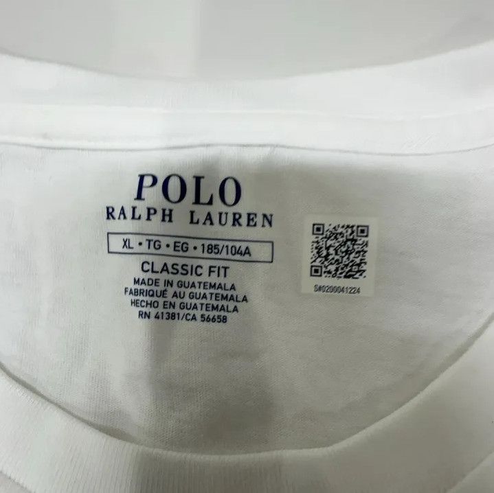 Polo Ralph Lauren Polo Ralph Lauren Logo Embroidered Short-Sleeve T-Shirt Size US XL / EU 56 / 4 - 5 Thumbnail