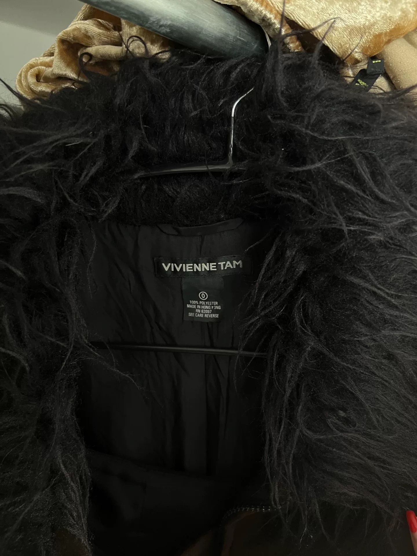 Vivienne Tam VIVIENNETAM Black Fur Collar Winter Set Size XS / US 0-2 / IT 36-38 - 9 Thumbnail