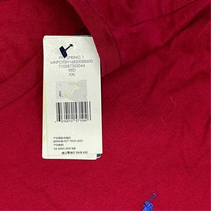 Polo Ralph Lauren Polo Ralph Lauren Logo Embroidered Cotton Long Sleeve T-Shirt Size US XXL / EU 58 / 5 - 3 Thumbnail