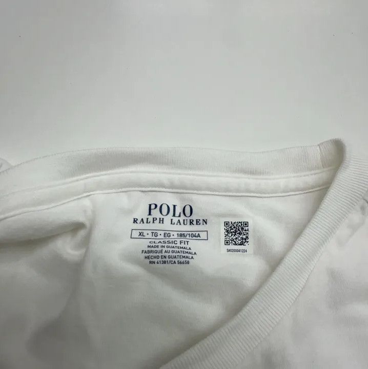 Polo Ralph Lauren Polo Ralph Lauren Logo Embroidered Short Sleeve T-Shirt Size US XL / EU 56 / 4 - 2 Thumbnail