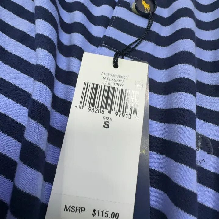 Polo Ralph Lauren Polo Ralph Lauren Striped Short-Sleeve Polo Shirt Size US S / EU 44-46 / 1 - 5 Thumbnail