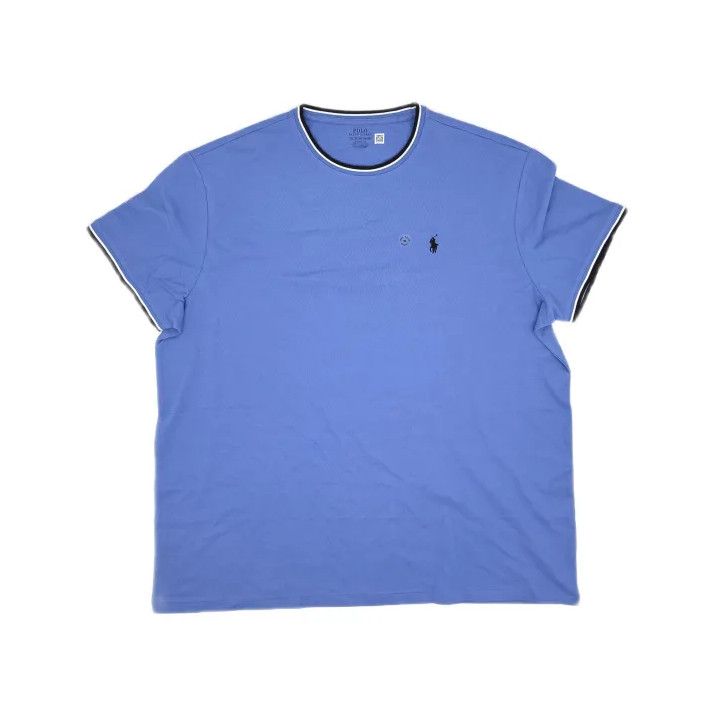 Polo Ralph Lauren Polo Ralph Lauren Striped Crew Neck Pony Embroidery SS T-Shirt Size US XXL / EU 58 / 5 - 2 Thumbnail