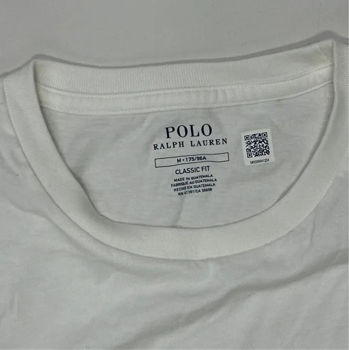 Polo Ralph Lauren Polo Ralph Lauren Logo Embroidered Solid Crew Neck T-Shirt Size US M / EU 48-50 / 2 - 4 Thumbnail