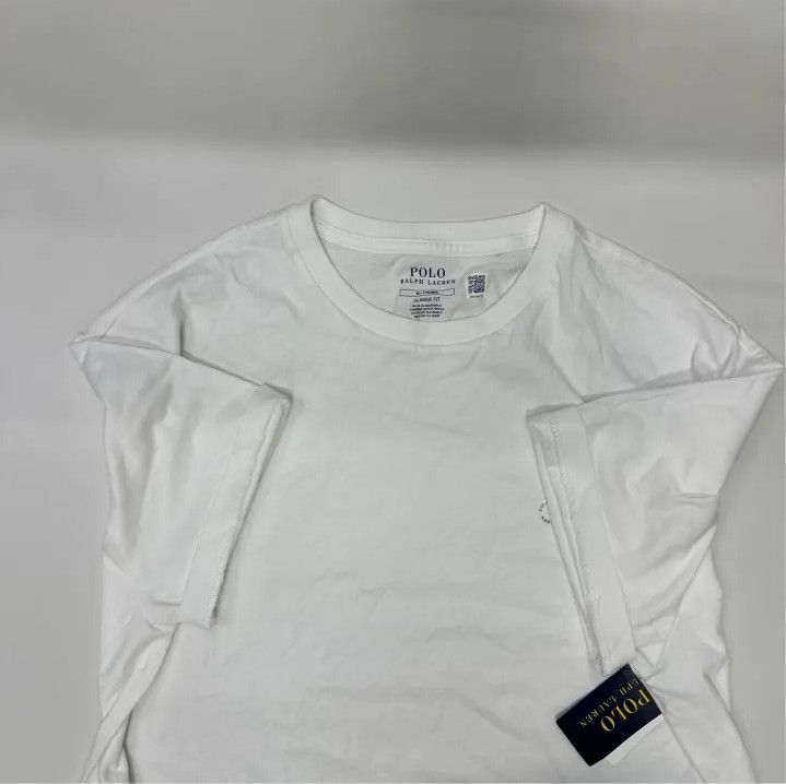 Polo Ralph Lauren Polo Ralph Lauren Logo Embroidered Solid Crew Neck T-Shirt Size US M / EU 48-50 / 2 - 6 Thumbnail
