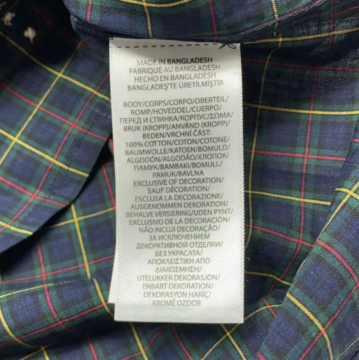 Polo Ralph Lauren Polo Ralph Lauren Plaid Button-Up Shirt Size US S / EU 44-46 / 1 - 7 Thumbnail