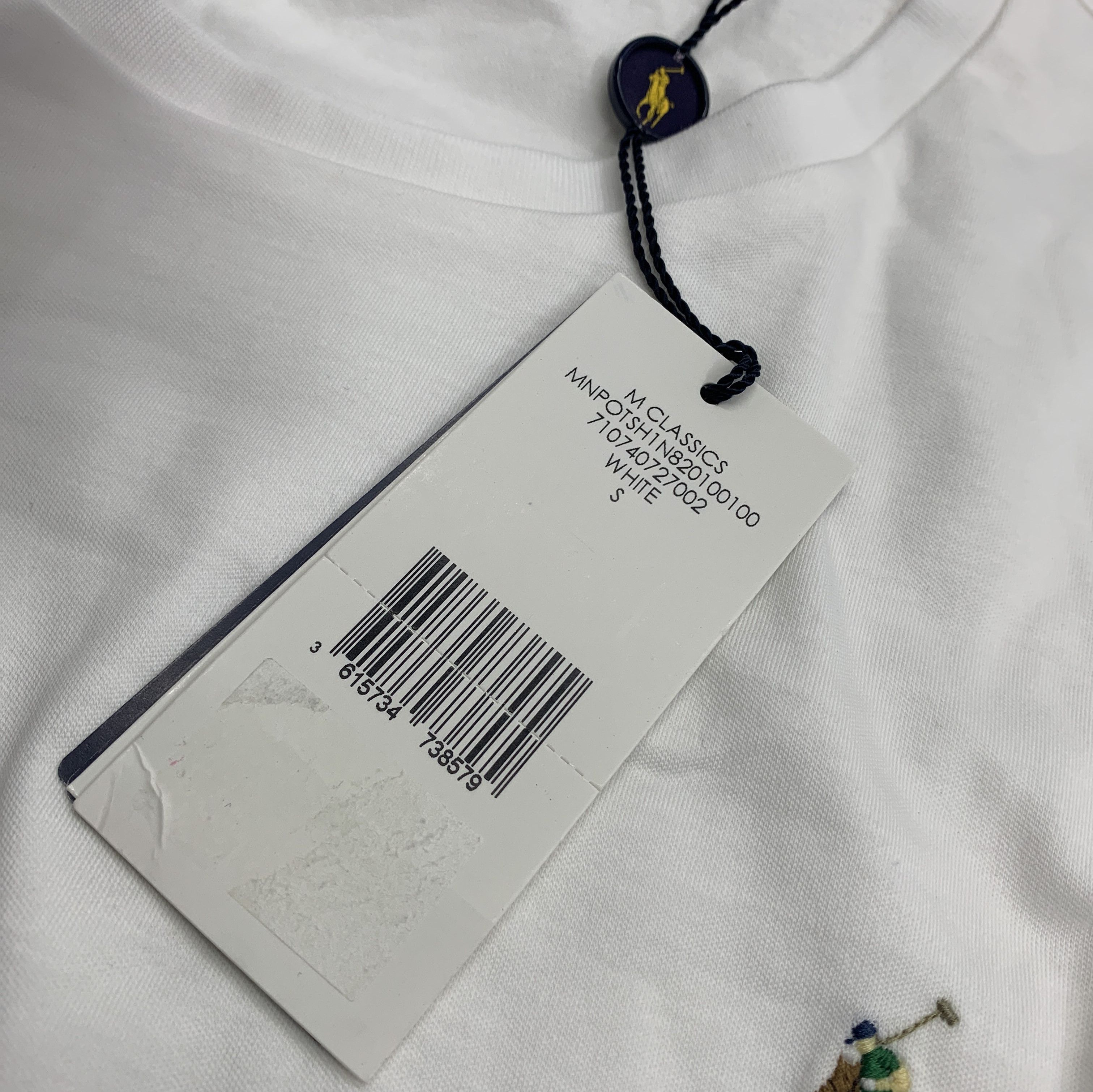 Polo Ralph Lauren Polo Ralph Lauren Logo Embroidered Crewneck T-Shirt Size US S / EU 44-46 / 1 - 5 Thumbnail