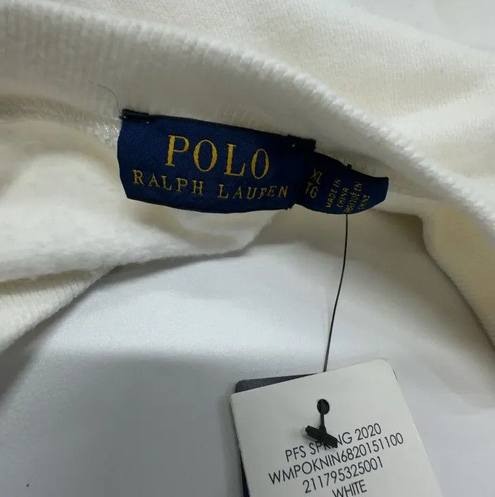 Polo Ralph Lauren Polo Ralph Lauren Graphic Letter Print Long-Sleeve Sweatshirt Size US XL / EU 56 / 4 - 4 Thumbnail