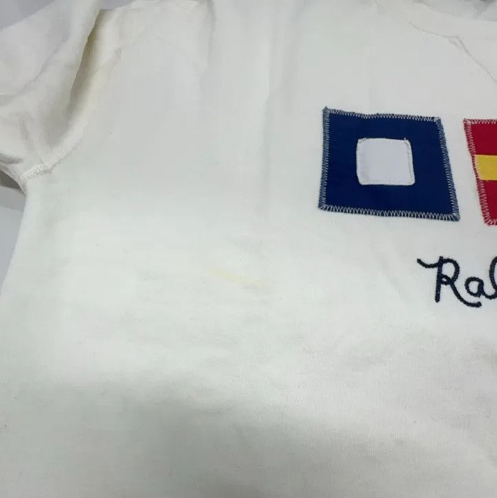 Polo Ralph Lauren Polo Ralph Lauren Graphic Letter Print Long-Sleeve Sweatshirt Size US XL / EU 56 / 4 - 7 Thumbnail