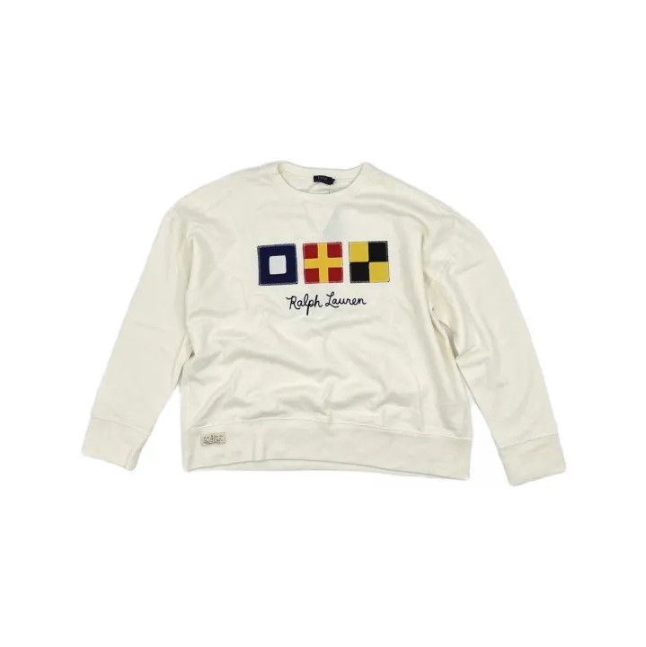 Polo Ralph Lauren Polo Ralph Lauren Graphic Letter Print Long-Sleeve Sweatshirt Size US XL / EU 56 / 4 - 2 Thumbnail