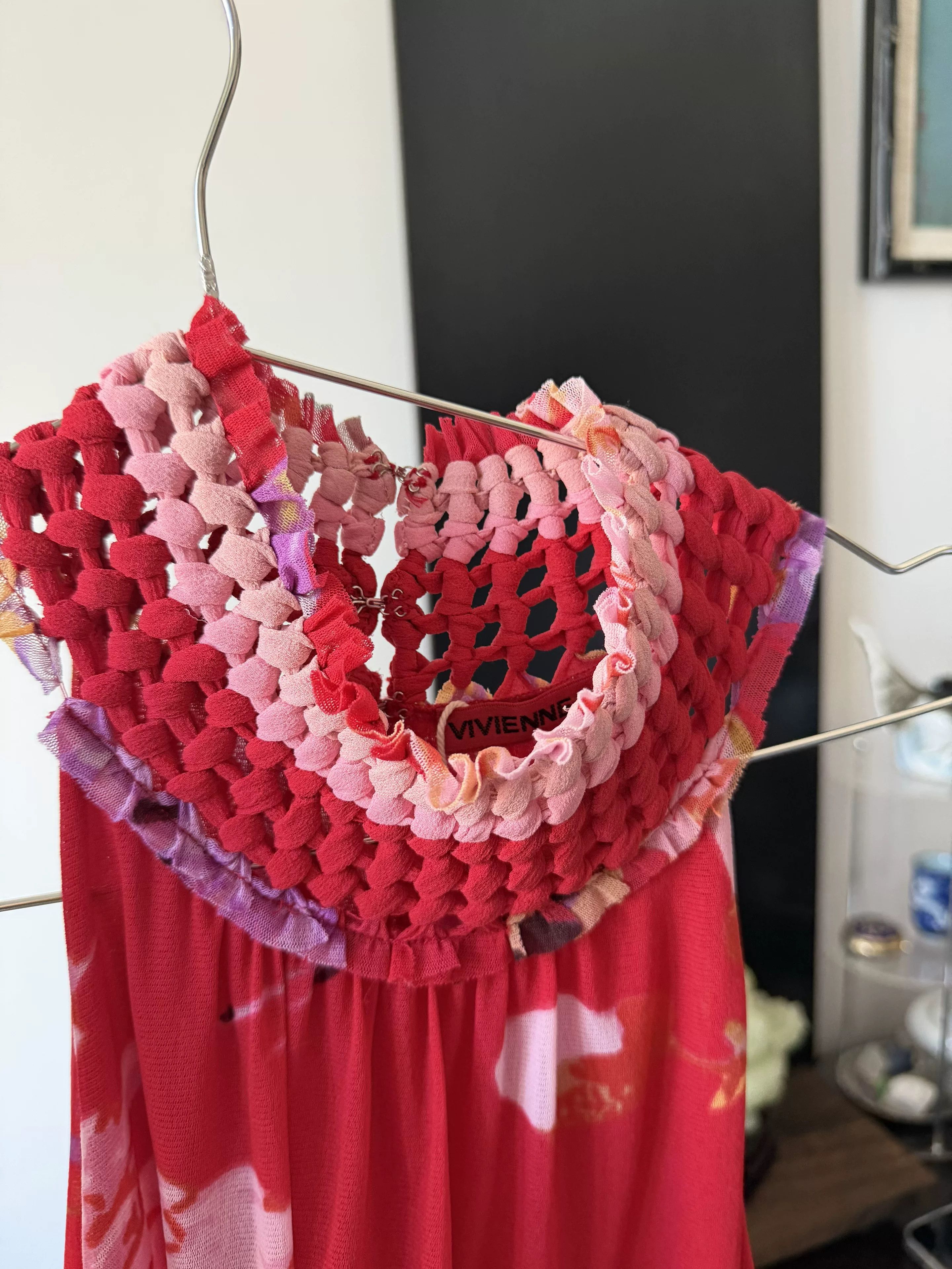Vivienne Tam Vivienne Tam Knitted Halter Peony Top Size XS / US 0-2 / IT 36-38 - 8 Thumbnail