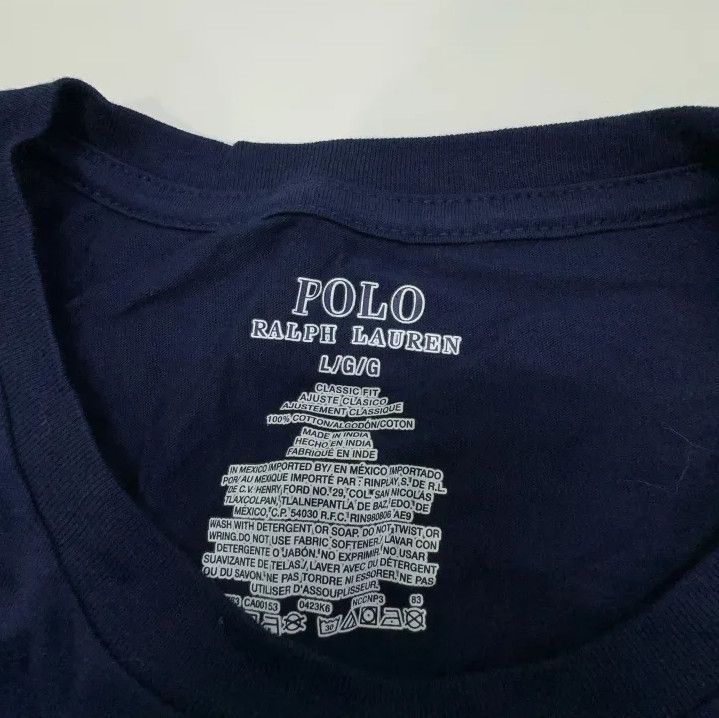 Polo Ralph Lauren Polo Ralph Lauren Men's 3-Pack Solid Crew Neck T-Shirts Size US L / EU 52-54 / 3 - 15 Thumbnail