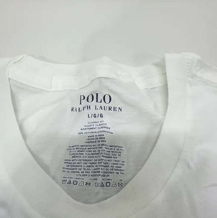 Polo Ralph Lauren Polo Ralph Lauren Men's 3-Pack Solid Crew Neck T-Shirts Size US L / EU 52-54 / 3 - 17 Thumbnail