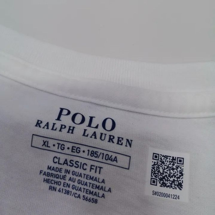 Polo Ralph Lauren Polo Ralph Lauren Logo Embroidered Short-Sleeve T-Shirt Size US XL / EU 56 / 4 - 3 Thumbnail