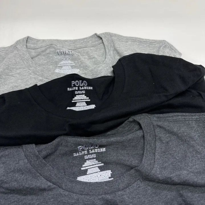 Polo Ralph Lauren Polo Ralph Lauren Men's 3-Pack Solid Logo Tees Size US M / EU 48-50 / 2 - 4 Thumbnail