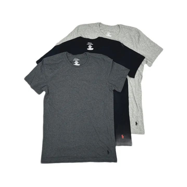 Polo Ralph Lauren Polo Ralph Lauren Men's 3-Pack Solid Logo Tees Size US M / EU 48-50 / 2 - 2 Thumbnail
