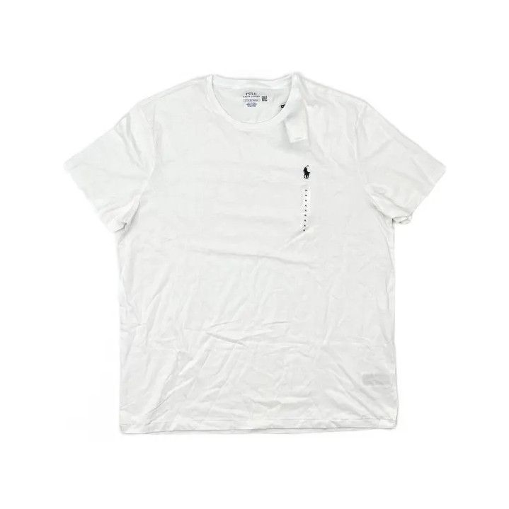 Polo Ralph Lauren Polo Ralph Lauren Logo Embroidered Men's White T-Shirt Size US XL / EU 56 / 4 - 2 Thumbnail
