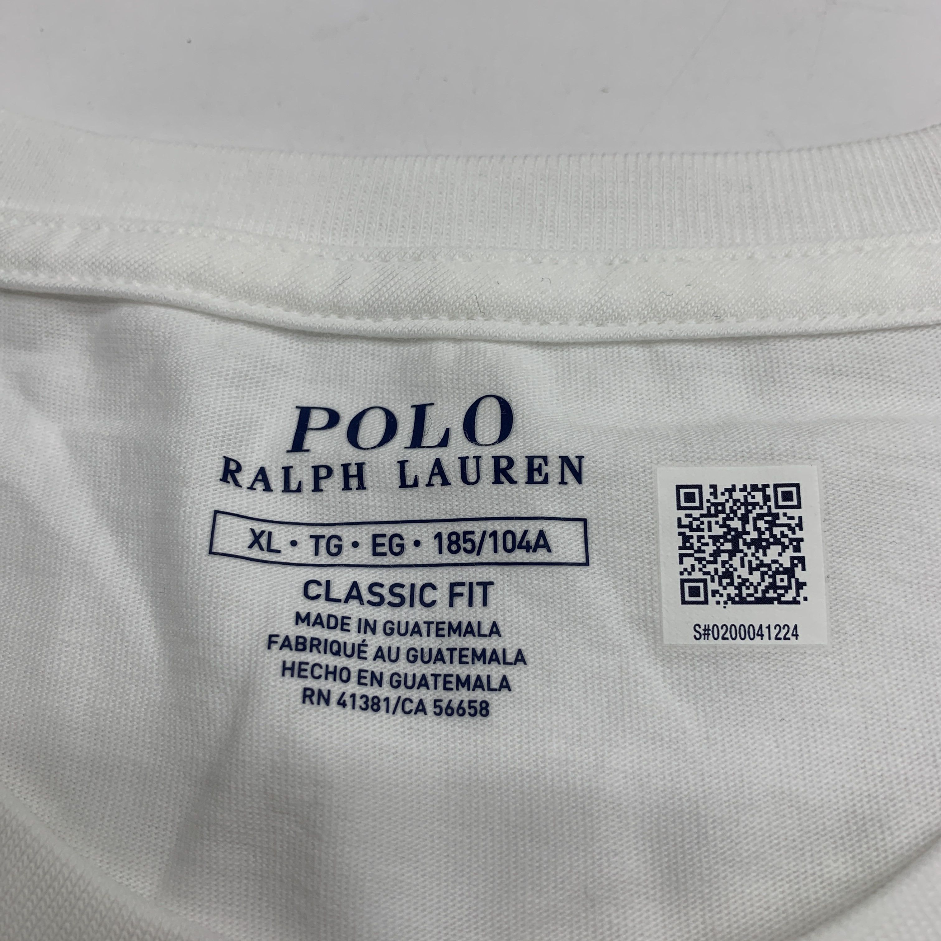 Polo Ralph Lauren Polo Ralph Lauren Logo Embroidered Men's Short Sleeve T-Shirt Size US XL / EU 56 / 4 - 4 Thumbnail
