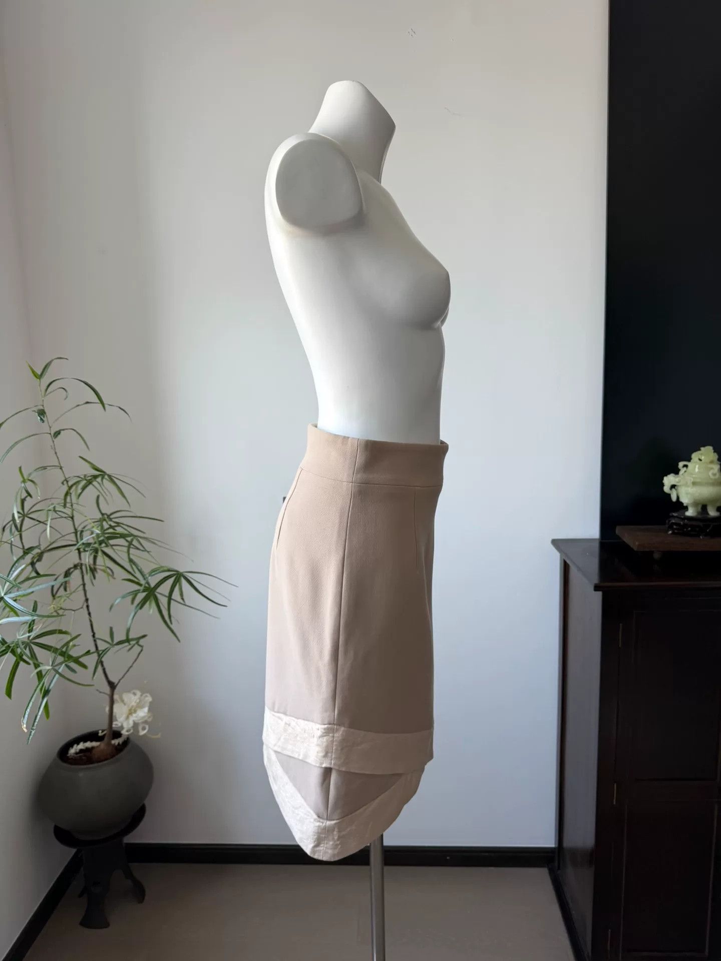 Roberto Cavalli Roberto Cavalli Color Block Pencil Skirt Size 35" - 5 Thumbnail