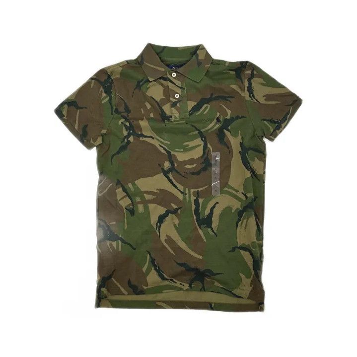 Polo Ralph Lauren Polo Ralph Lauren Jungle Camo Short Sleeve Polo Size US S / EU 44-46 / 1 - 2 Thumbnail