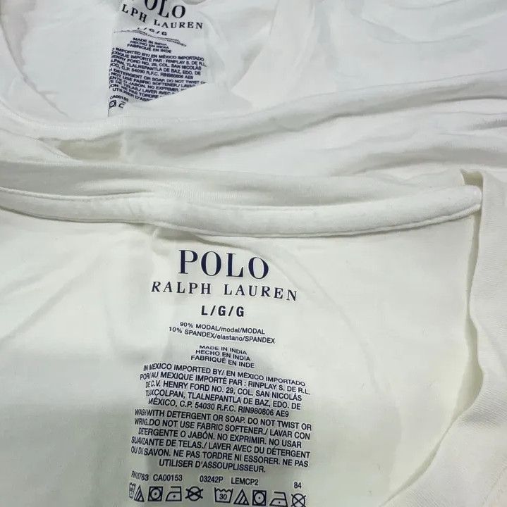 Polo Ralph Lauren Polo Ralph Lauren Perfect Flex 2-Pack Undershirts Size US L / EU 52-54 / 3 - 5 Thumbnail