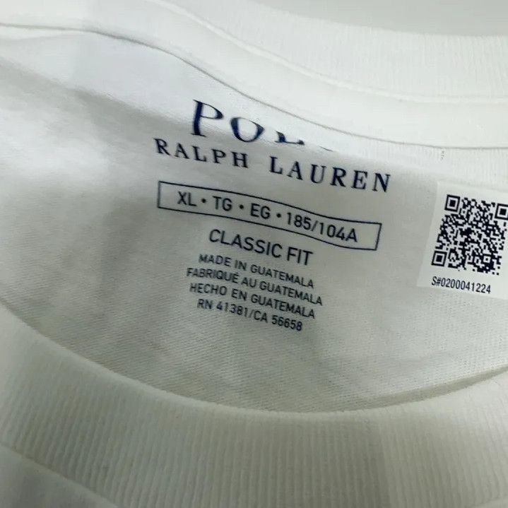 Polo Ralph Lauren Polo Ralph Lauren Logo Embroidered Short-Sleeve T-Shirt Size US XL / EU 56 / 4 - 5 Thumbnail