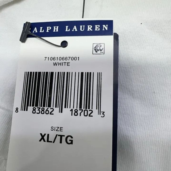 Polo Ralph Lauren Polo Ralph Lauren Logo Embroidered White Short-Sleeve T-Shirt Size US XL / EU 56 / 4 - 7 Thumbnail
