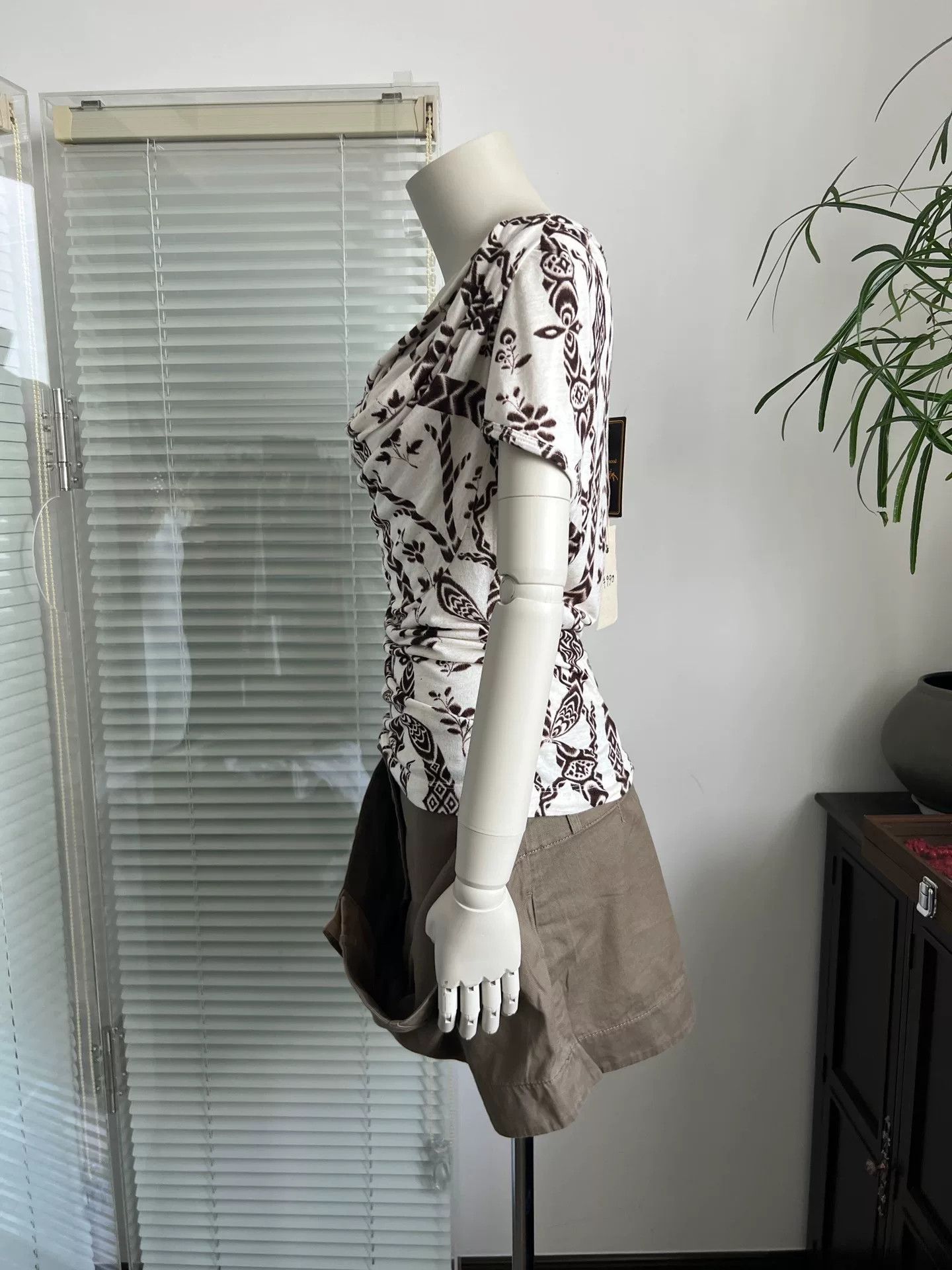 Vivienne Westwood Vivienne Westwood Totem Cowl Neck Top Size L / US 10 / IT 46 - 3 Thumbnail