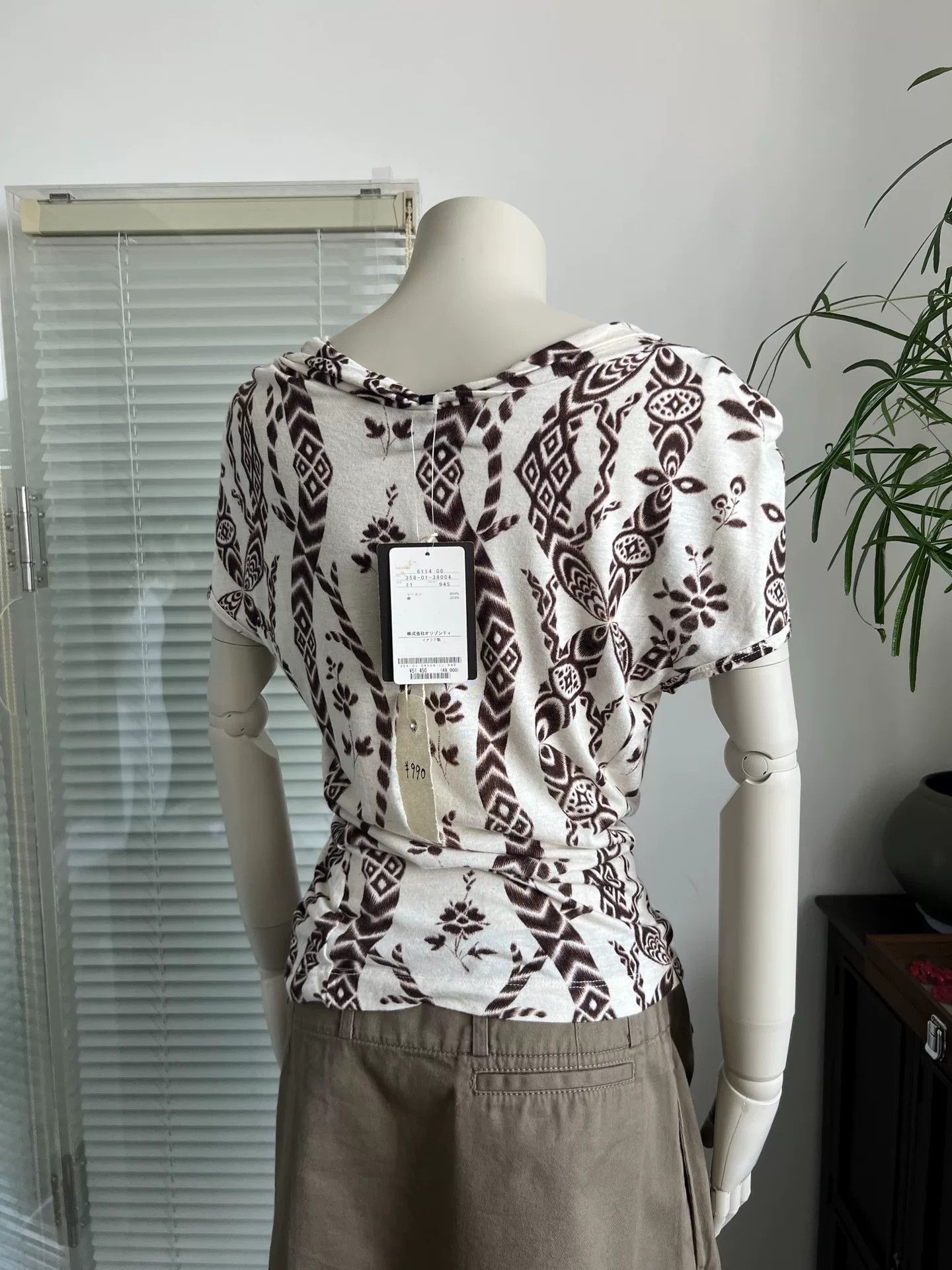 Vivienne Westwood Vivienne Westwood Totem Cowl Neck Top Size L / US 10 / IT 46 - 4 Thumbnail