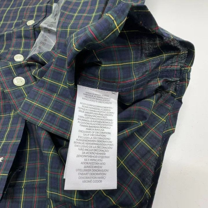 Polo Ralph Lauren Polo Ralph Lauren Plaid Single-Button Casual Shirt Size US S / EU 44-46 / 1 - 6 Thumbnail