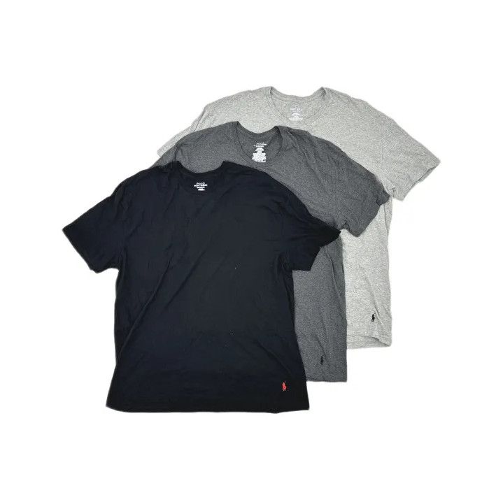 Polo Ralph Lauren Polo Ralph Lauren 3-Pack Logo Embroidered Short-Sleeve Tees Size US XXL / EU 58 / 5 - 2 Thumbnail