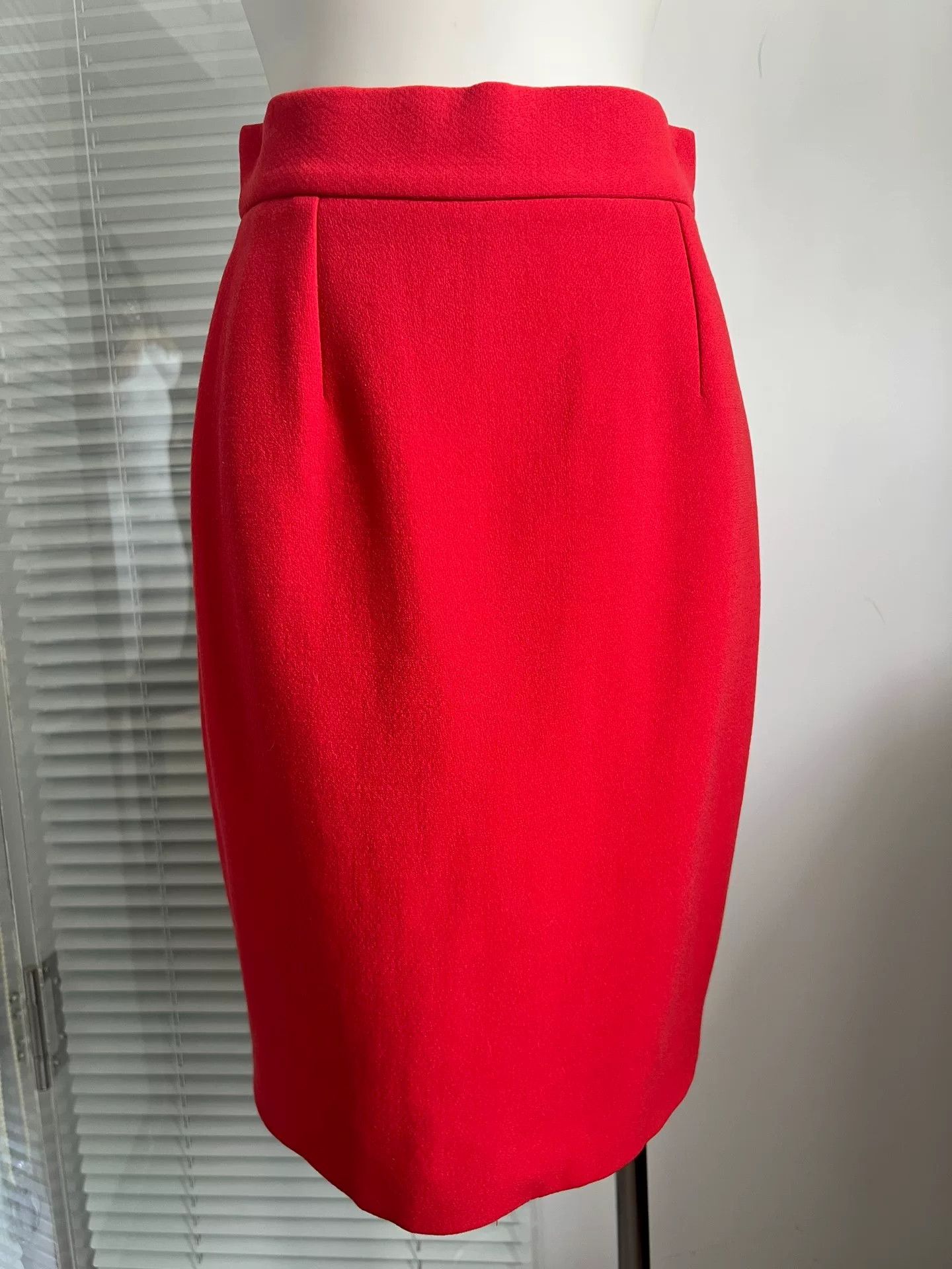 Moschino MOSCHINO Red Vintage Midi Skirt Size 38" / US 16 / IT 52 - 5 Thumbnail