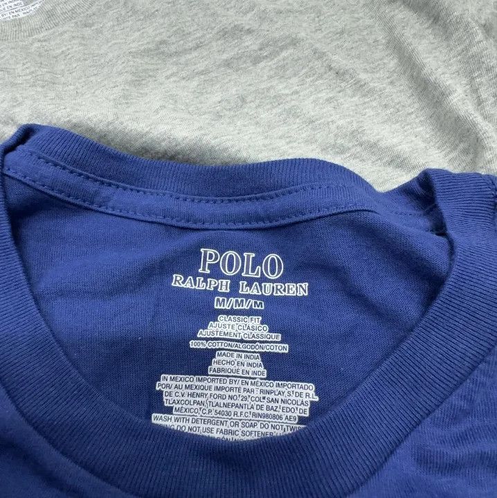Polo Ralph Lauren Polo Ralph Lauren Solid Crew Neck Casual Short Sleeve Size US M / EU 48-50 / 2 - 5 Thumbnail