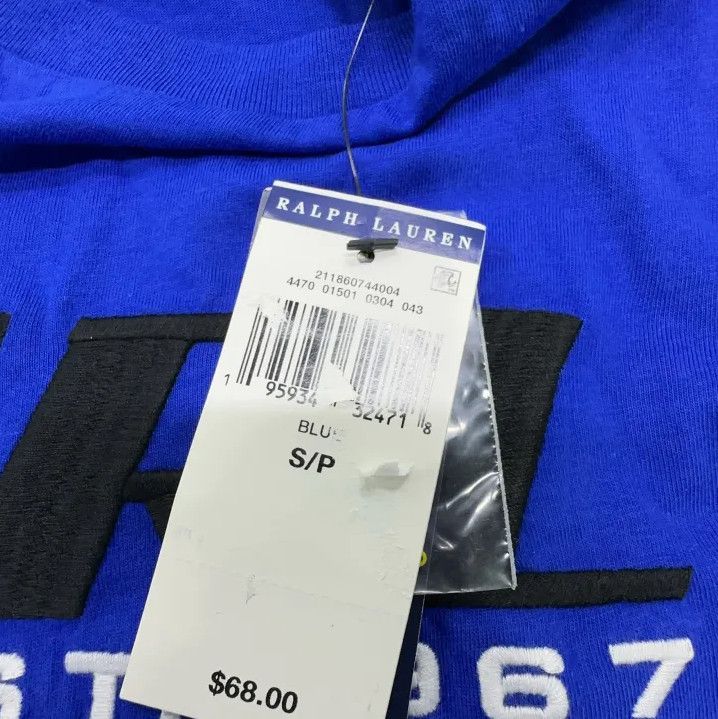 Polo Ralph Lauren Polo Ralph Lauren Unisex Round Neck Short-Sleeve T-Shirt Size US S / EU 44-46 / 1 - 5 Thumbnail