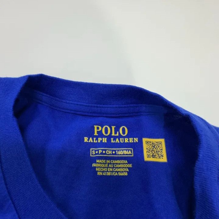 Polo Ralph Lauren Polo Ralph Lauren Unisex Round Neck Short-Sleeve T-Shirt Size US S / EU 44-46 / 1 - 4 Thumbnail
