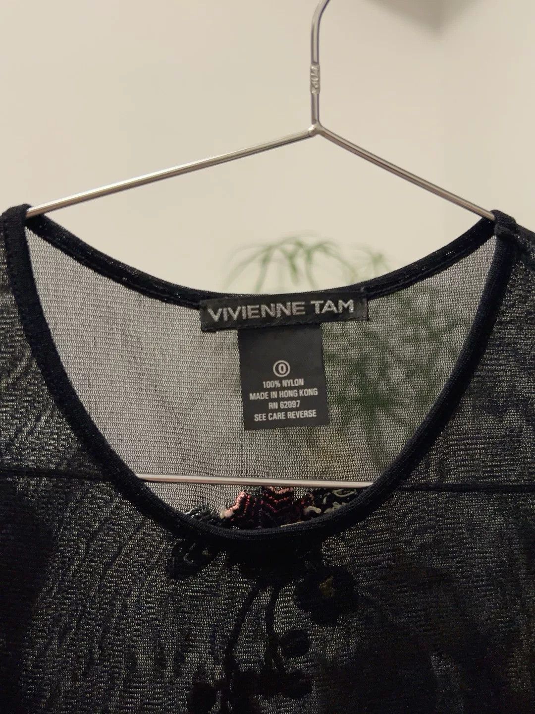 Vivienne Tam Vivienne Tam Floral Embroidered Mesh Tank Size XS / US 0-2 / IT 36-38 - 6 Thumbnail
