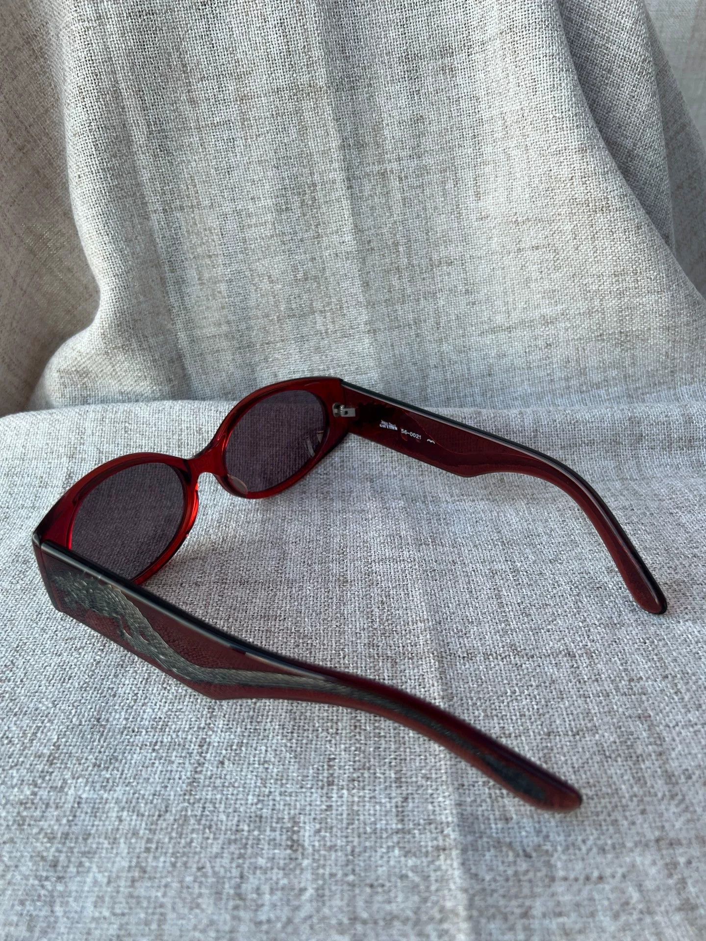 Jean Paul Gaultier Jean Paul Gaultier Rare Silver Dragon Sunglasses Size ONE SIZE - 5 Thumbnail