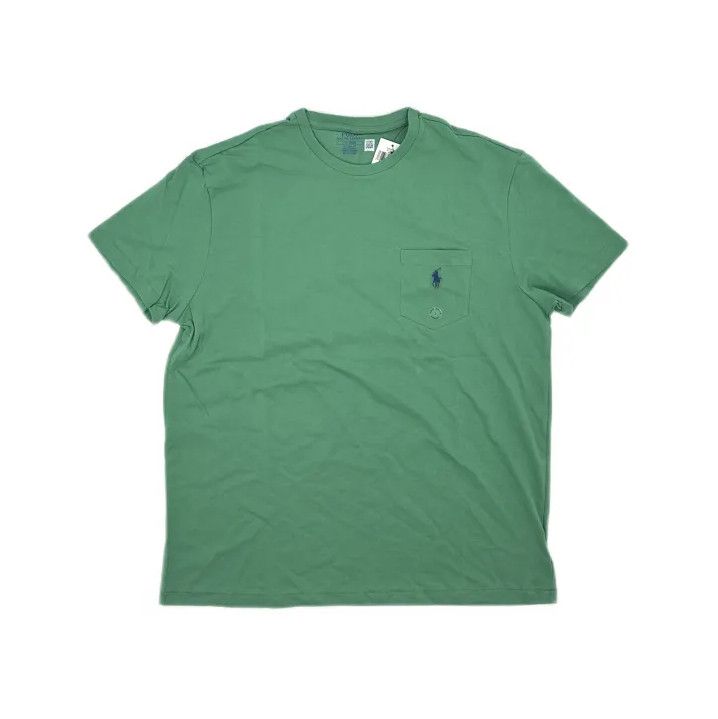 Polo Ralph Lauren Polo Ralph Lauren Solid Green Short-Sleeve T-Shirt Size US L / EU 52-54 / 3 - 2 Thumbnail