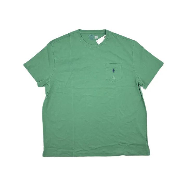 Polo Ralph Lauren Polo Ralph Lauren Solid Short-Sleeve T-Shirt Size US XXL / EU 58 / 5 - 2 Thumbnail