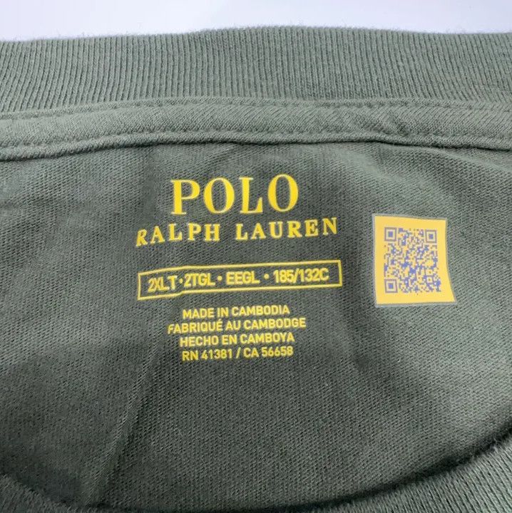 Polo Ralph Lauren Polo Ralph Lauren Letter Print Short-Sleeve T-Shirt Size US XXL / EU 58 / 5 - 4 Thumbnail