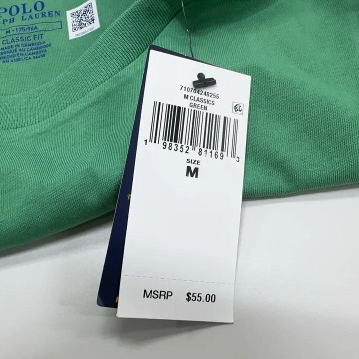 Polo Ralph Lauren Polo Ralph Lauren Green Short-Sleeve T-Shirt Size US M / EU 48-50 / 2 - 5 Thumbnail