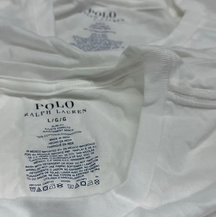 Polo Ralph Lauren Polo Ralph Lauren Men's 3-Pack Solid Logo Short-Sleeve Tees Size US L / EU 52-54 / 3 - 17 Thumbnail