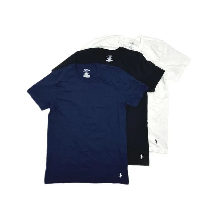 Polo Ralph Lauren Polo Ralph Lauren Men's 3-Pack Solid Crew Neck Tees Size US M / EU 48-50 / 2 - 2 Thumbnail